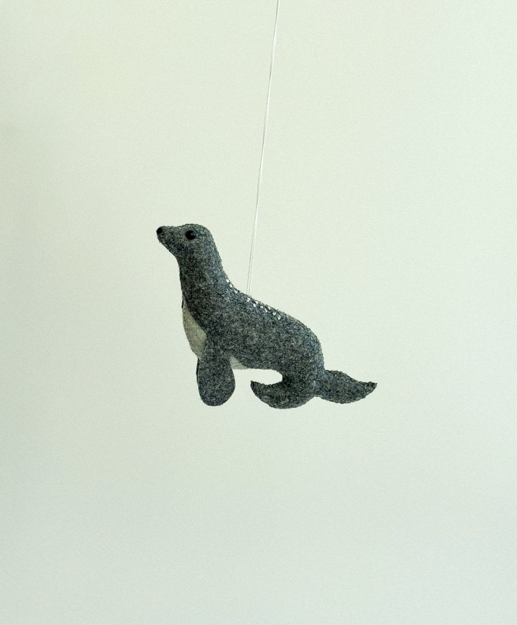 Felt Fur Seal Ornament - WoollyFox